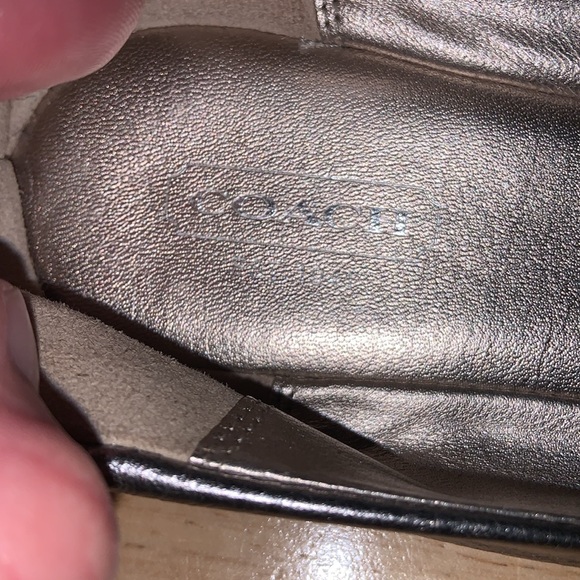 Coach Metallic Silver ballet flats - Picture 4 of 4